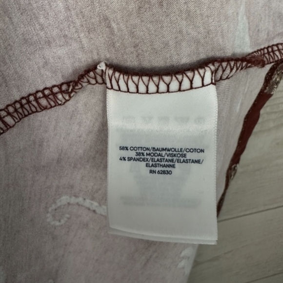 Lands End Leopard Dress Cheetah 1X Plus Cotton Spandex - Picture 6 of 8